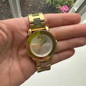 Womens Movado Bold 36mm Two Tone Watch